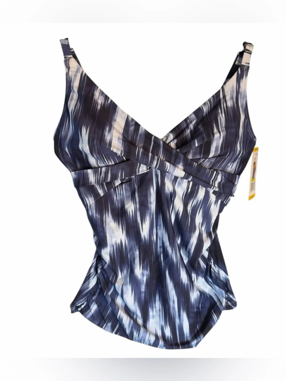 Anne Cole Ikat Print Tankini Top
